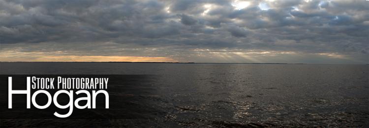 Cohansey River Sunset 2 panorama