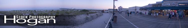 Sunset Ocean City New Jersey Boardwalk